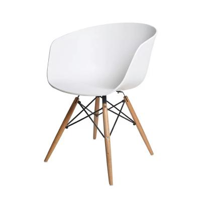 China 2019 Modern Design Fashionable Simple Plastic Chair With Steel Tube Chair T870-1 for sale