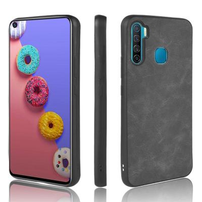 China For Infinix S5 Lite Leather Phone Case For Infinix S5 Lite Lambskin Cloth Phone Protect Cover For Infinix S5 Lite for sale