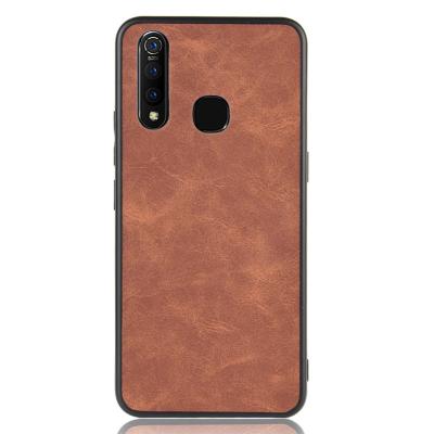 China For vivo z1 pro mobile phone accessories high leather back cover for vivo z1 pro for sale