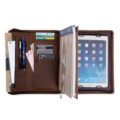 China Multifunctional Shockproof Genuine Leather Universal Tablet Case for sale