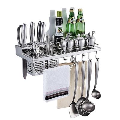 China Hot Selling Modern Aluminum Kitchen Accessories Functional Kitchen Shelf for sale