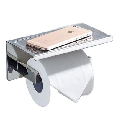 China Modern New Style Multi Function Bathroom Shelves Simple Roll Toilet Paper Holders Bathroom Accessories for sale