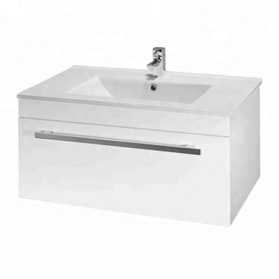 China CLASSIC High Gloss Wall Mounted Bathroom Vanity Cabinets for sale