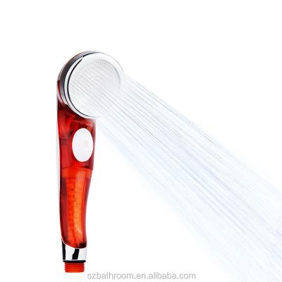 China Metered Faucets Water Saving Spa Water-Pressurized Double Nano Shower Head for sale