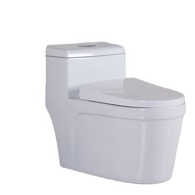 China Best Supplier Wholesale Double-Flow Ceramic One Piece Toilet With Concealed Cistern for sale