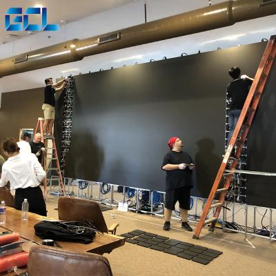 China P2.5mm P0.93mm COB LED Video Wall 600*337.5mm for Indoor Display 4.2Kg/panel for sale