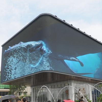 China Commercial Outdoor Advertising LED Display With High Definition And Wide Viewing Angle for sale