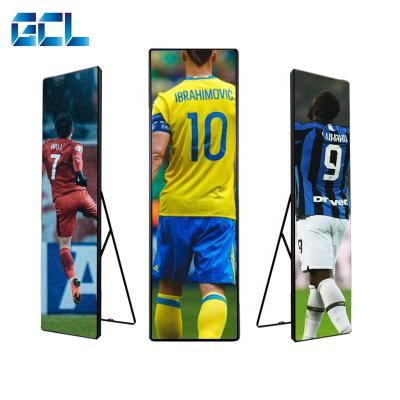 China Alta tasa de actualización 1920Hz Display LED Poster Movable con Pitch de 2,5 mm de píxeles en venta