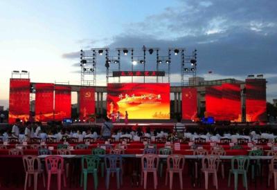 China Gflow Series P3.9-7.8 P10.4mm LED Display Screen For Shopping Center Stage Church Tourist Attraction Event for sale