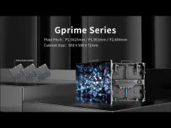 Customizable Gprime Series Indoor Rental LED Screen GOB P1.5 P1.9 P2.6 for Wedding Stage Decoration