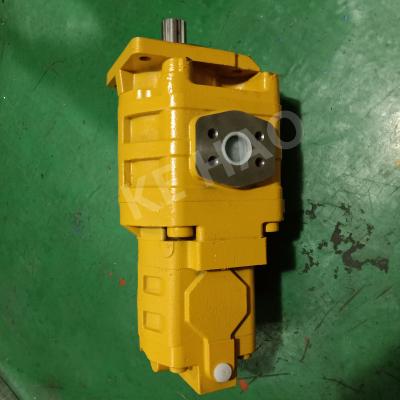 China Yellow  Skid Steer Hydraulic Pump / Aluminum Gear Pump Compact Structure for sale