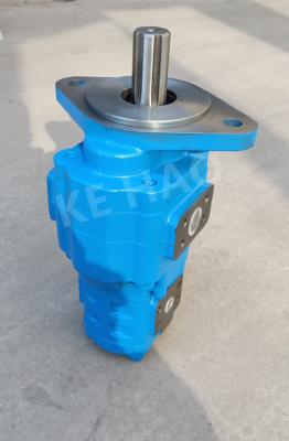 China Rhomb Cover Small Hydraulic Gear Pump / Compact Original Loader Hydraulic Pump for sale