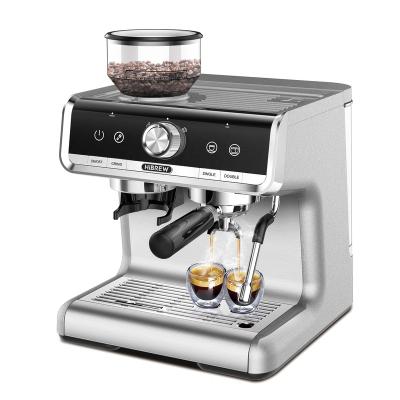 China Hotel Semi-automatic HiBREW Single or Double Cup Coffee Maker Espresso Coffee Machine for Home for sale