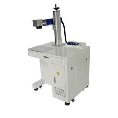 China High Performance Air-cooled 20W 30W 50W Raycus High Speed ​​Fiber Laser Marking Machine for Metalliferous and Non-metalliferous Marking for sale