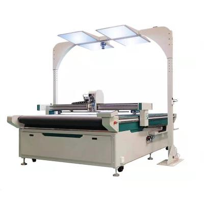 China Fabric Free Cutting Fast Speed ​​Knife Slitter Technical Support Textile CNC Digital Vibrating Leather Cutter Machine for sale