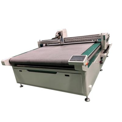 China Vibration Knife Cutting Machine Labor Saving Application Digital CNC Slice Cutter For Cloth Clothing Fabric Leather for sale