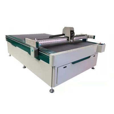 China Vibrating Knife Cutting Machine No Smoke Cutting Carpet Oscillating CNC Knife Cutter Eco Friendly for sale