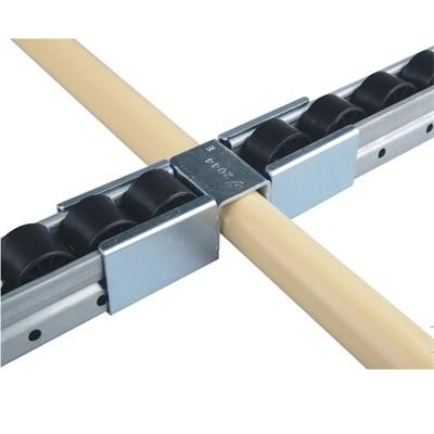 China Zinc Coated SPCC Slide Rail Joint JY-2044E Track Union for sale