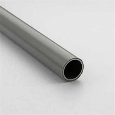 China Sliver Grey SPCC PE Coated Lean Tube JY-4000YS-P 4M / Per Bar for sale