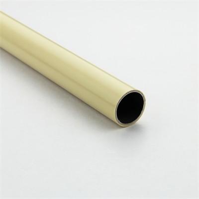 China Beige JY-4000MH-A 4M PE Coated Steel Pipes 0.7mm 0.8mm 1.0mm dick zu verkaufen