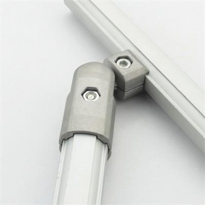 China Tipo externo libre conector de aluminio de la caja JY-L5 de los conectores de aluminio de la sección del tubo en venta