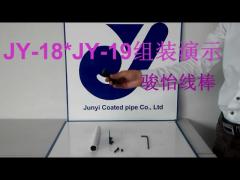 Single Pipe SPCC JY-19 Metal Tube Clips 2.5mm Steel Pipe Clips