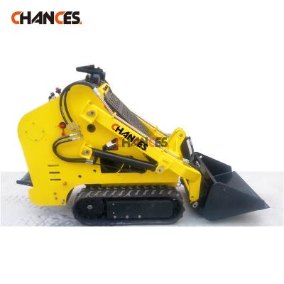 China China 2021 new design mini hotels mini skid steer loader track loader mini crawler loader factory sales directly on promotion for sale