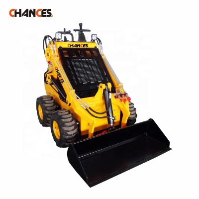 China China Mini Skid Hotels Mini Beef Loader Popular Mini Wheel Loader Crawler Loader For Sale for sale