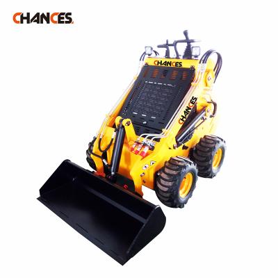 China Wheel loader hotels factory supply new mini direct design wheeled mini skid steer on sale for sale