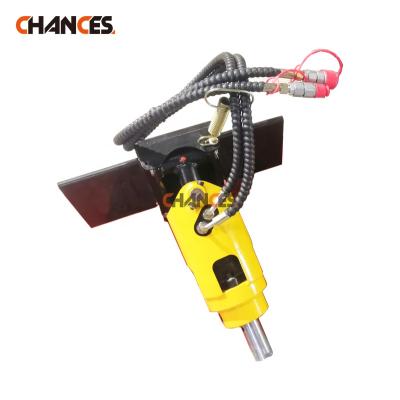 China Farms Factory Wholesale Cement Mixer Mini Skid Digger Beef Rock Hammer for sale