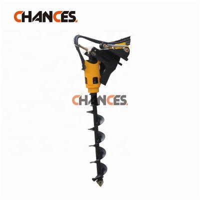 China Cultivate cheap price mini skid ox loader auger attachment post hole digger from China with high quality on sale for sale