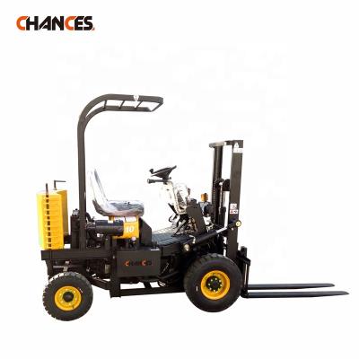 China Hotel Factory Directly Supply Diesel Forklift 1 Ton Diesel Forklift for sale