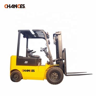 China Hotels China Electric Forklift Factory 2.5 Ton Mini Forklift for sale