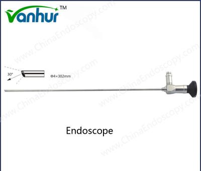 China HG0012 Surgical 30 Degree Rigid Endoscope Cystooscope / Hysteroscope Phi 4 Times 302mm for sale