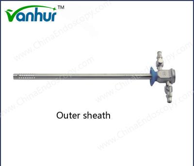 China Precise Operation Hysteroscope Resectoscope Outer Sheath Made of Acceptable ODM Steel for sale