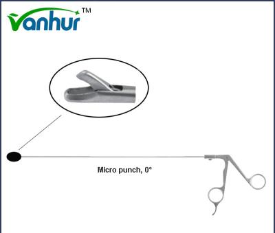 China Phi Reusable Lumbar Transforaminal Spine Endoscopy Instruments 0 Deg Micro Punch Forceps for sale