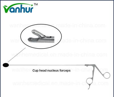 China Steel GJ7004.1 Lumbar Transforaminal Endoscopy Instruments Cup Head Nucelus Forceps for sale