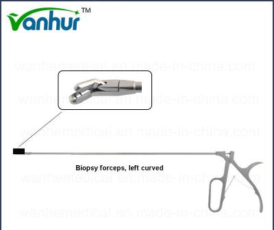 China Type 2 Medical Device Sigmoidoscope Rectoscopy Instruments with Left Curved Biopsy Forceps for sale