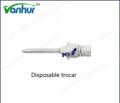 China Einwegchirurgische Instrumente Einzeltrocar 10,5 mm Durchmesser für OEM akzeptabel zu verkaufen