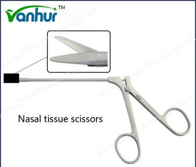 China Steel Scissors for Pediatric Sinuscopy Instruments Nasal Procedures and Surgeries for sale