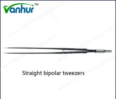 China Customizable Disposable Surgical Instruments Straight Bipolar Tweezers Customization for sale