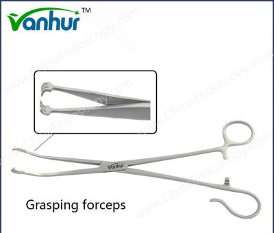 China E. N. T Sinuscopy Instruments Steel Grasping Forceps Three Tooth with Durable Steel for sale