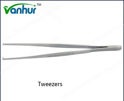 China Straight 125mm Medical Ear Tweezers For Ent Basic Surgical Instruments In Ent Market for sale