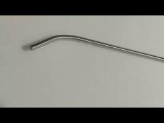 Steel Thoracotomy Instruments for Adult Thoracoscopy Sliding Suction / Irrigation Equipment