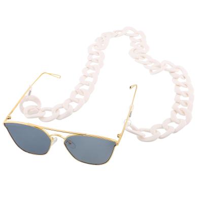 China Wedding Vintage Commercial Acrylic Glasses Insurance Sunglasses Rope Chain Wholesale for sale