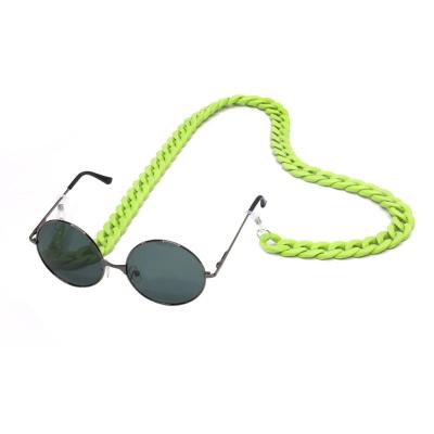 China Wedding Glasses LJ001 Chain Reading Rope Acrylic Glass Hanging Neck Chains Sunglasses Straps for sale