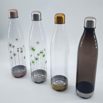 China New product 1000ml drink flask 33oz stainless steel sustainable oxsy plastic wine bottle for festivals for sale