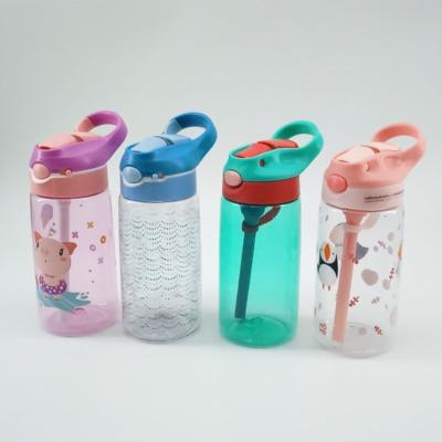 China Suction Suction Spout Press Design Kids Water Bottle Sustainable BPA Free Sports With Lock for sale