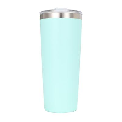 China Export 304 Stainless Steel Vacuum Cup Car 22oz Cup Sustainable Beer Taper Double Cup Cold Mug for sale