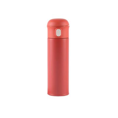 China New PORTABLE Creative 304 Stainless Steel Flask Bounce Cover Customization Vacuum Creative Water Bottle for sale